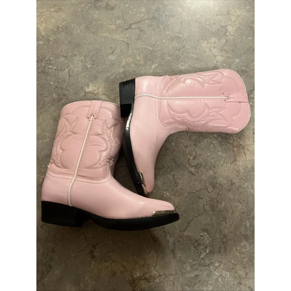 Durango Girl's Kids Western Rodeo  Boots Pink Sz 3
